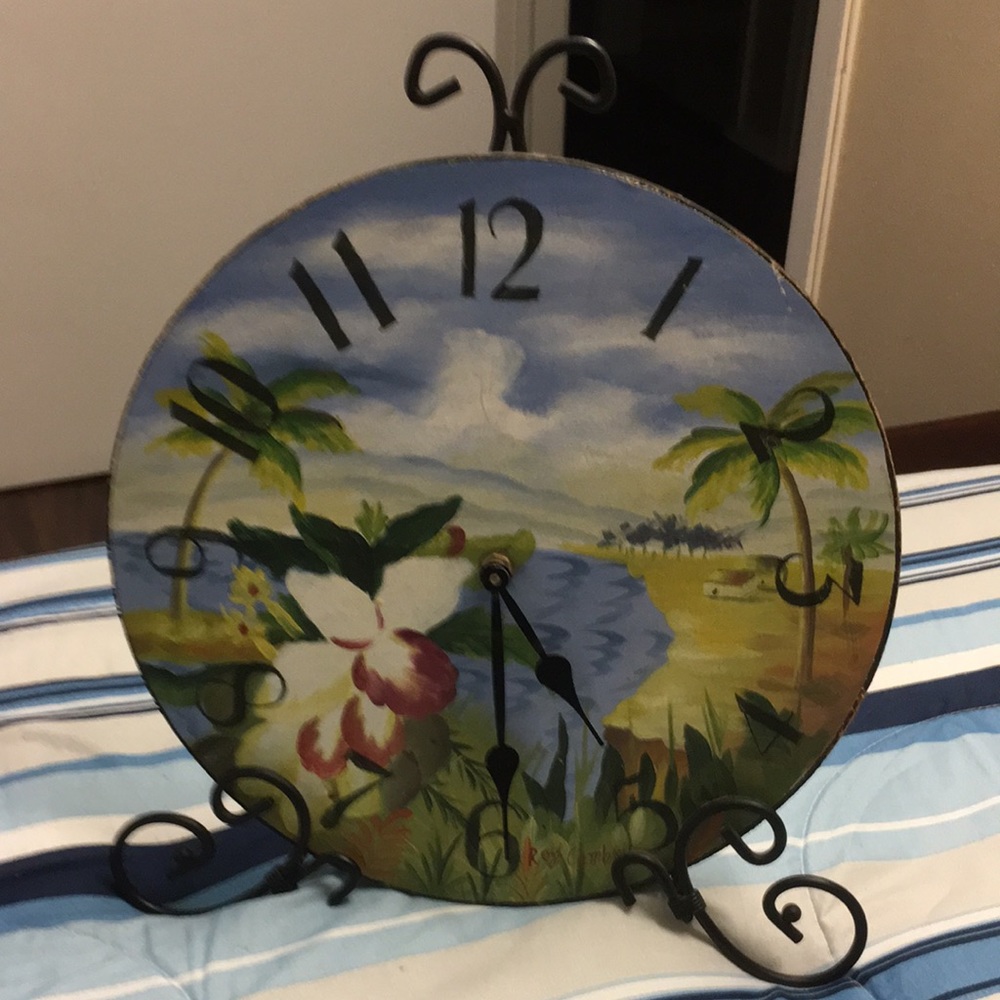 Kirch  painting tabletop clock